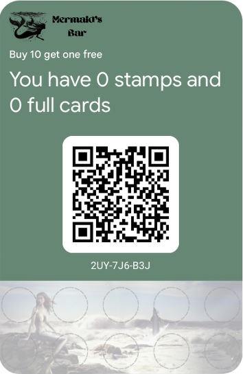 Google Wallet pass preview