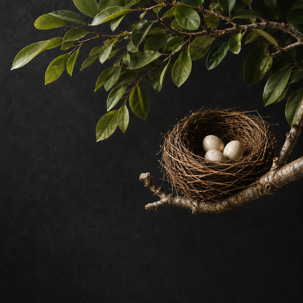 nest in tree
