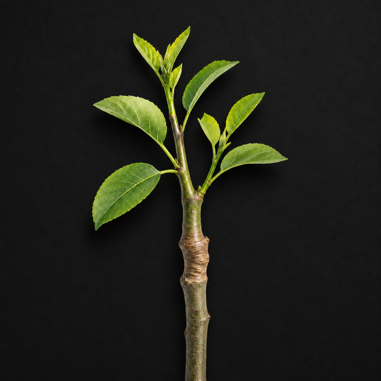 stem with grafted shoot