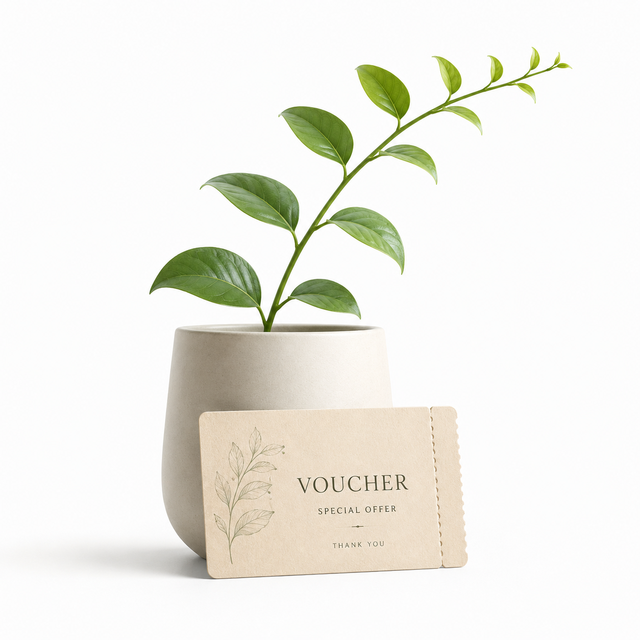 plant with discount voucher